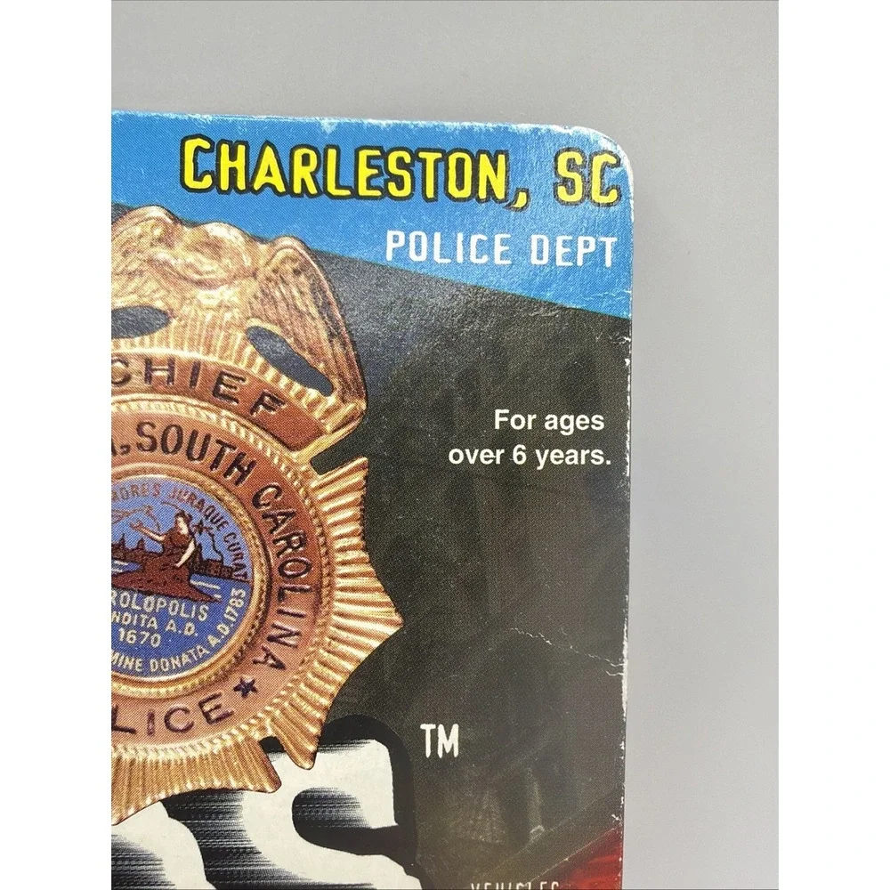 Hot‎ Wheels COPS Scorchin' Scooter Charleston SC Police Mattel